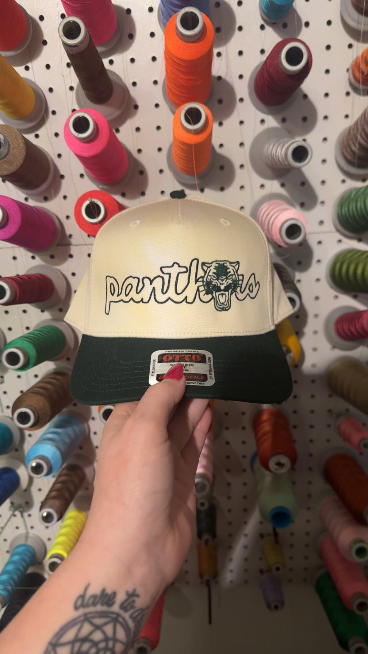 Panthers hat- Otto trucker