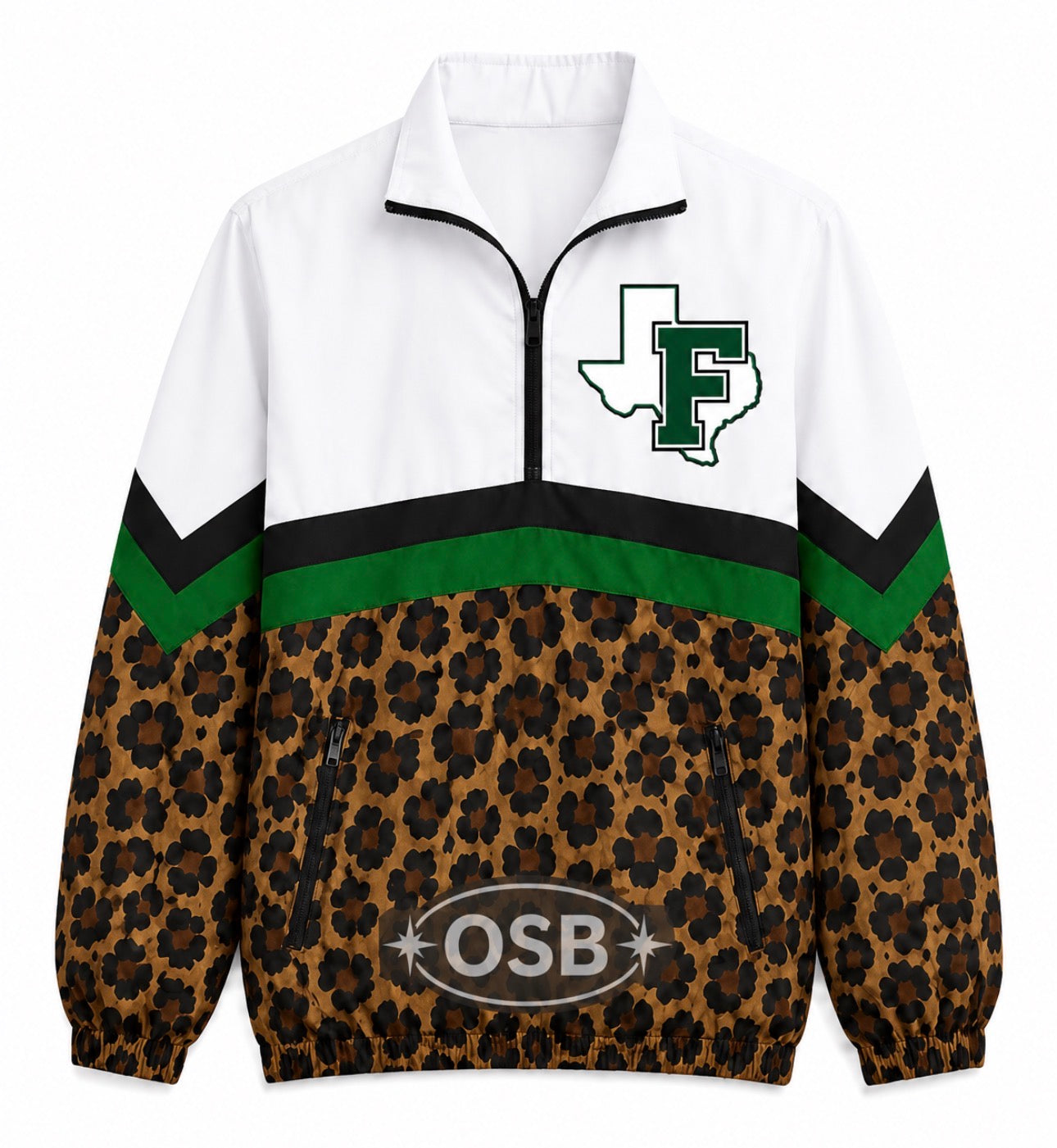 Franklin Windbreaker - Brown Leopard
