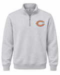 Centerville Quarterback Zip Ash Heather grey